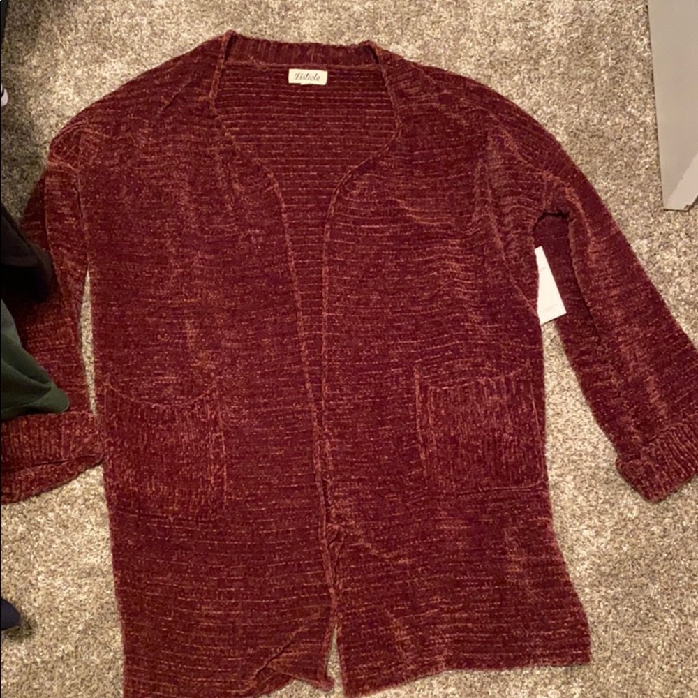 Chenille Cardigan